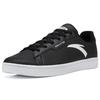 Anta Synthetic Leather Comfortable Slip Resistant Abrasion Resistant Low Top Skateboard Shoes Men's Black Sneakers 912028003-1