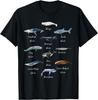 Walarten Aquarell Niedliche Ozeansäugetiere Führer Geschenk Unisex T-Shirt