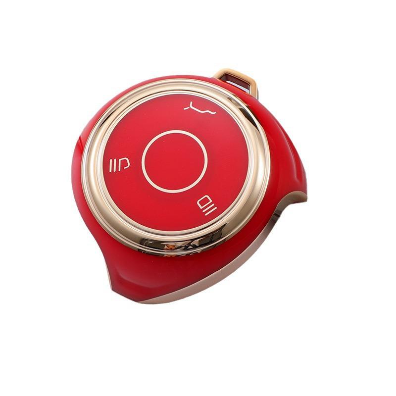 Nezha V/U Pro Gold-Edged Key Cover: Stylish Protective Case for New Energy Vehicle