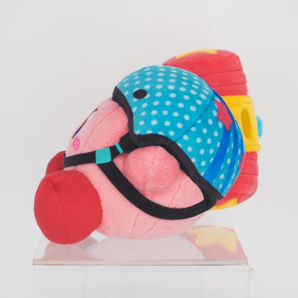 Sanei Boeki Kirby of the Stars Discovery Pico Pico Hammer Kirby (S) W18 x D14 x H11cm Plush Toy