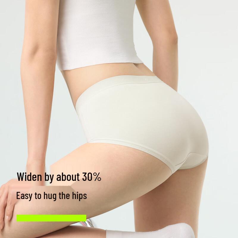 Youkeshu Women's Antibacterial Pure Cotton Briefs