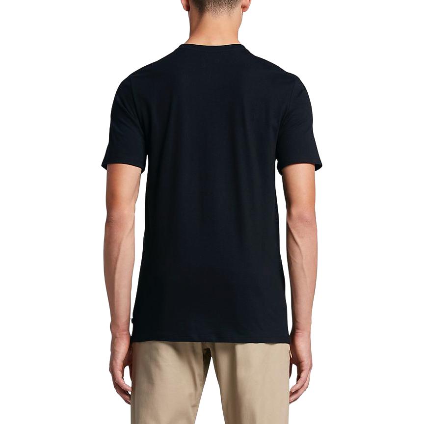 Nike Comfortable Soft Solid Color Breathable Short Sleeve T-Shirt Men Tops Black 844807-010