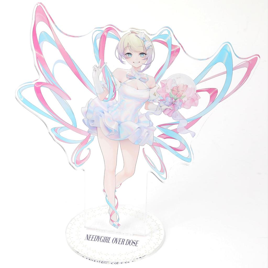 Nidiga Exhibition 2KV Acrylic Stand with Original Illustration by It's Been a Long Time No See
