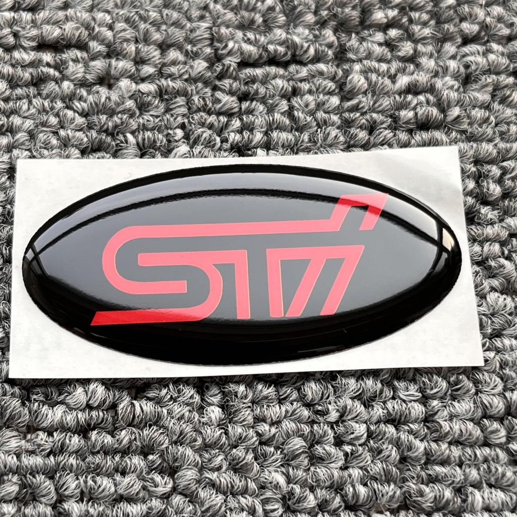 Samolepka s emblémem řízení Subaru Wrx Samolepka na ozdobu auta Příslušenství Emblém na volant Vlastní