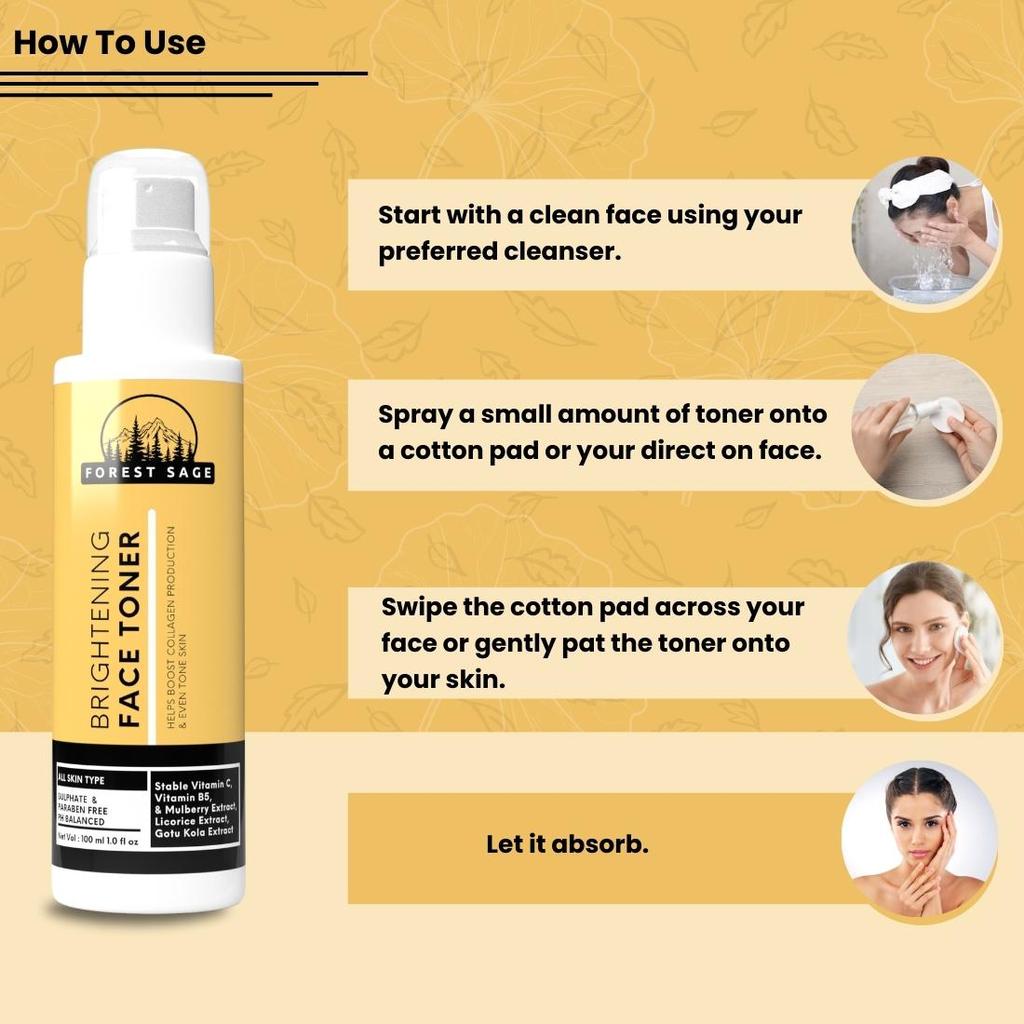 Forest Sage Brightening Face Toner