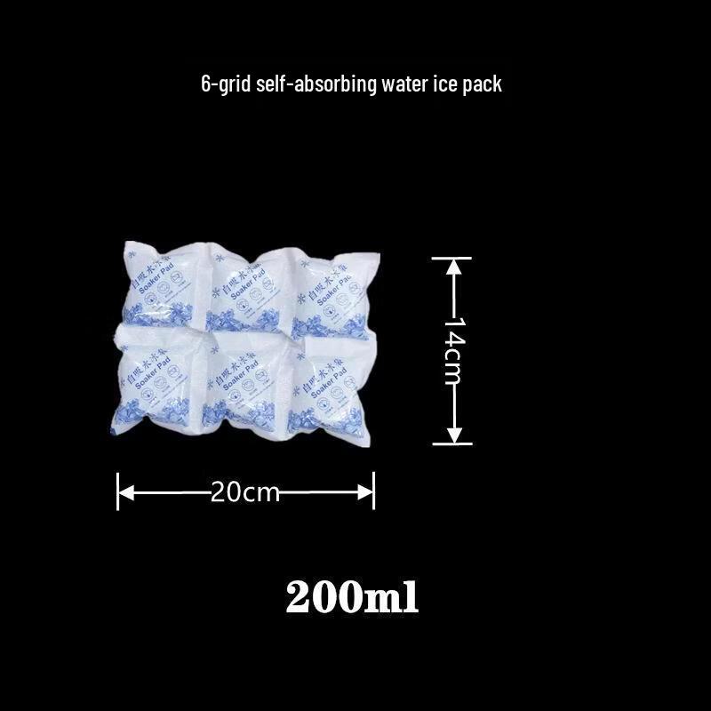 Reusable Self-Absorbing Ice Packs