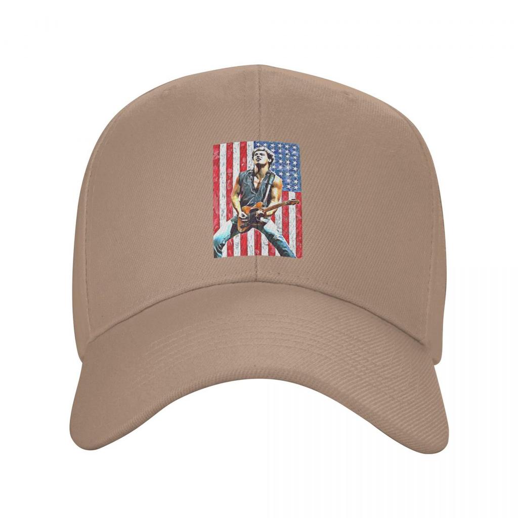 Bruce Springsteen The Legend Guitaris America Baseball Caps Snapback Men Women Hats Outdoor Cap Hip Hop Baseball Hat Casquette