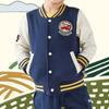 New Arrival Japanese Style Zhongda Children's Baseball Uniform Outwear Spring and Autumn Boys' Cardigan Tops Casual Sports Jacket Sweatshirt