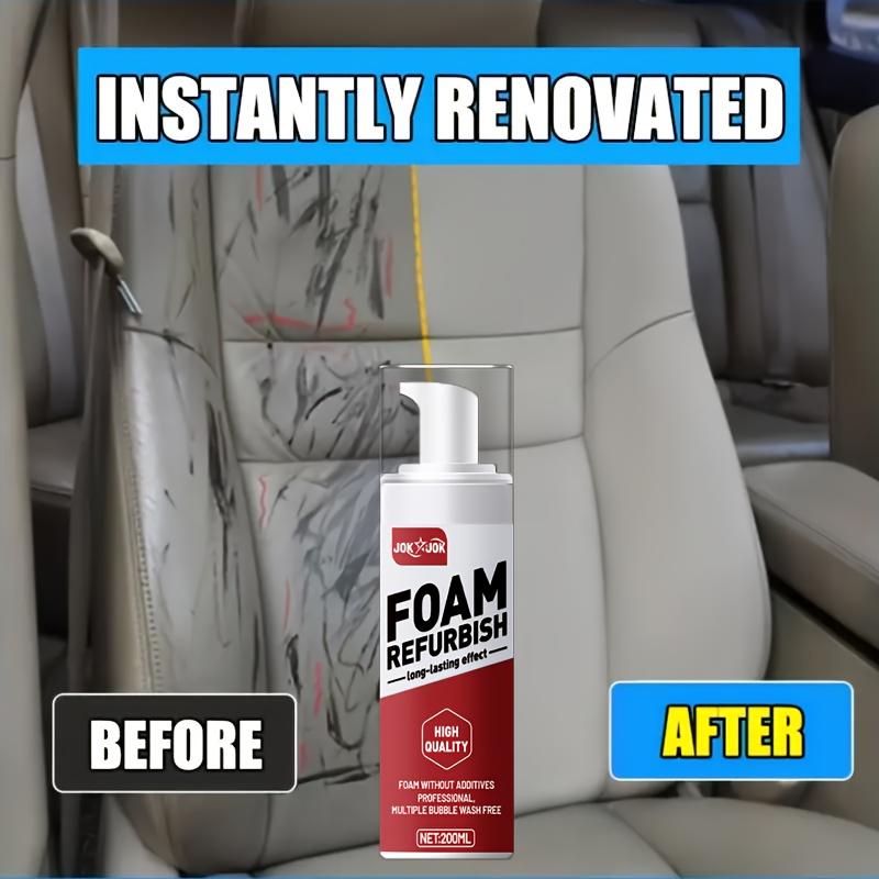 Multi-Purpose Interior Care Spray,200ML Light Neutral Formula for Car Seats,Dashboards,Steering Wheels& PU Fabric,Year-Round Use