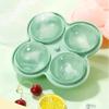 Large Size Silicone Ice Cube Trays with Lids Round Ice Mold Parties Ice Ball Maker  Home Drinks