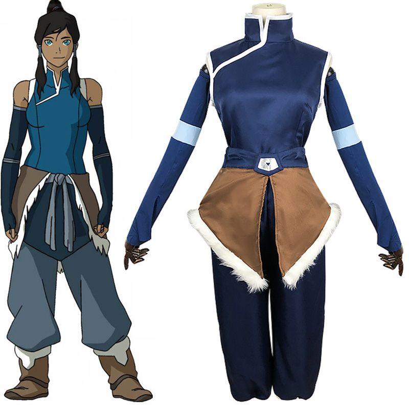 Legend Avatarthe Of Korra Season 4 Cosplay Costume Halloween Outfits