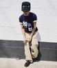 SCALLYWAG [Ryu Jeong-Ran × Skelly Wung] Horse Pillbox Cap [Black]
