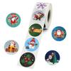 2025 Christmas Gift Stickers Decorative Sealing Sticker Merry Christmas Reward Self-adhesive Labels Children's Party
