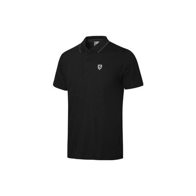 X Ferrari Collaboration Ferrari Racing Series Casual Logo Short Sleeve Polo Shirt Men Polo Shirts Black 596124-01