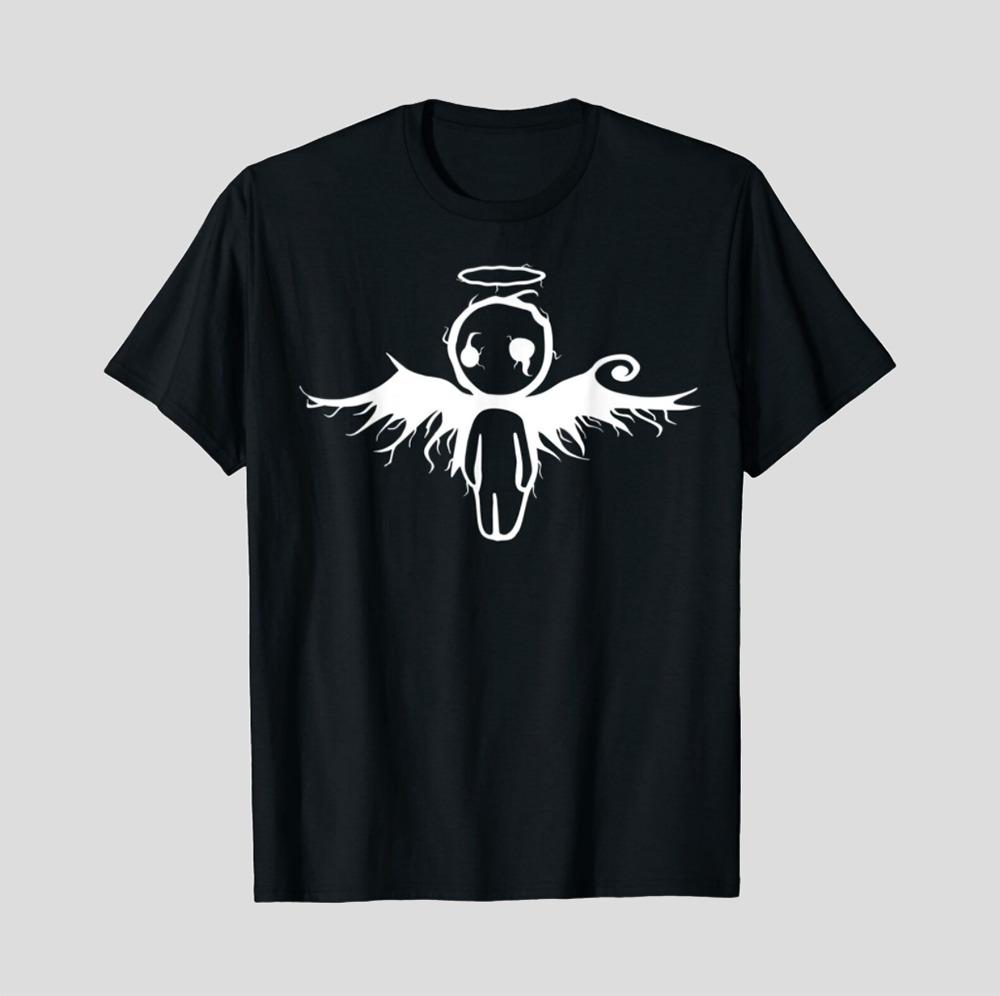 Tee casual vintage ropa negra suelta vintage Emo gótico ángel gótico ocultó  el regalo de brujas comprar a buen precio — entrega gratuita, reseñas  reales con fotos — Joom