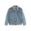 Levis Freizeit Vielseitige Mode Einfach Locker Spitzkragen Langarm Jeansjacke Herrenjacken A5782-0071
