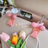 Car Seat Back Hook Bowknot Storage Hook  Multifunctional Sundries Back Storage Hook Interior Accessories