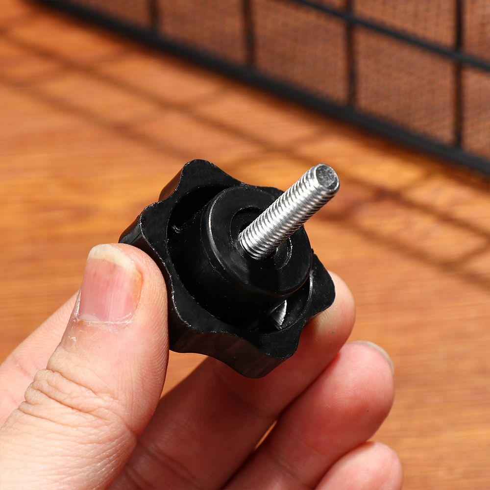Machinery Latche Clamping Nut M6 M8 Thumb Screw Star Shaped Head Knob Carbon Steel Star Knobs Grips