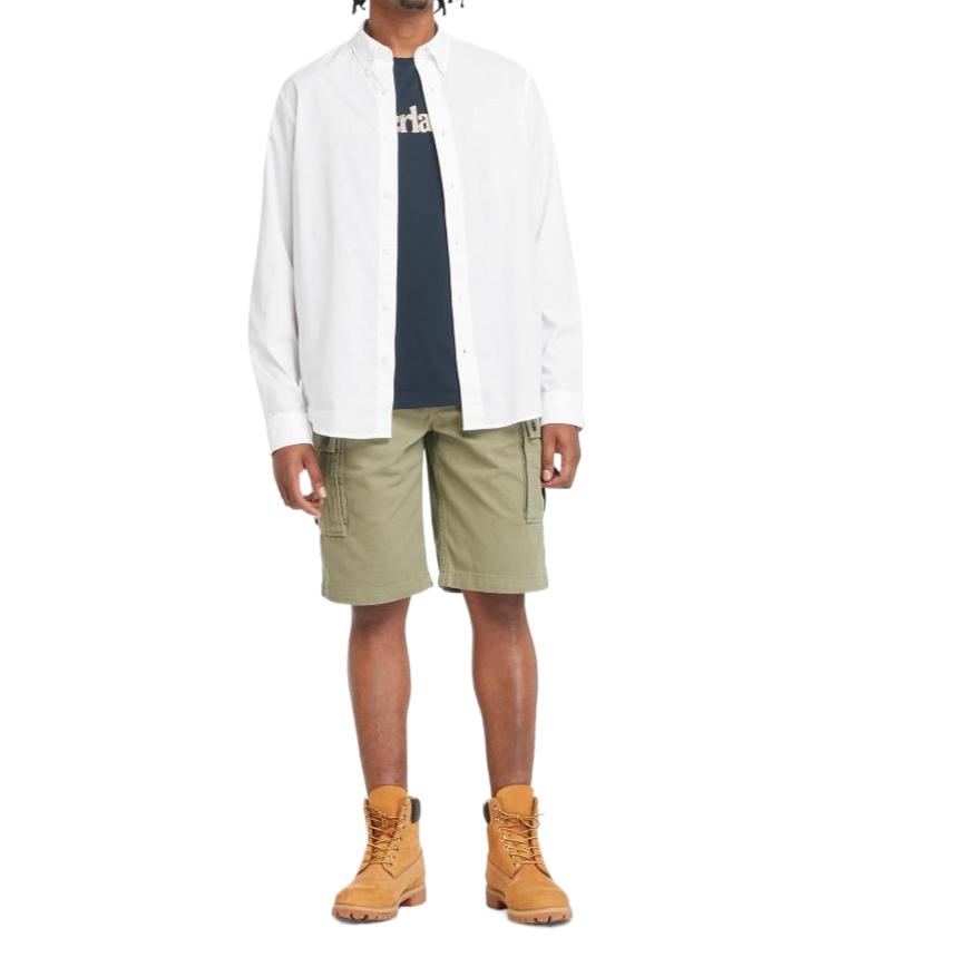 Timberland Comfortable Versatile Skin-Friendly Minimalist Long Sleeve Shirt Men shirts TB0A2ANC1001