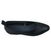 New Leather Single Shoes Women's Pointed Head Flat Bottom Shallow Mouth One Pedal Women's Shoes First Layer Cowhide Lazy Shoes