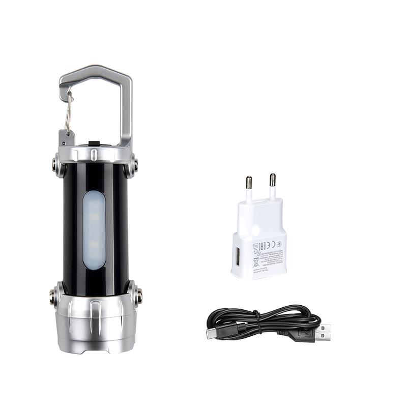 Mini LED Keychain Flashlight Multifunctional COB Work Light Keyring Practical Inspection Light Key Chain For Outdoor Activities