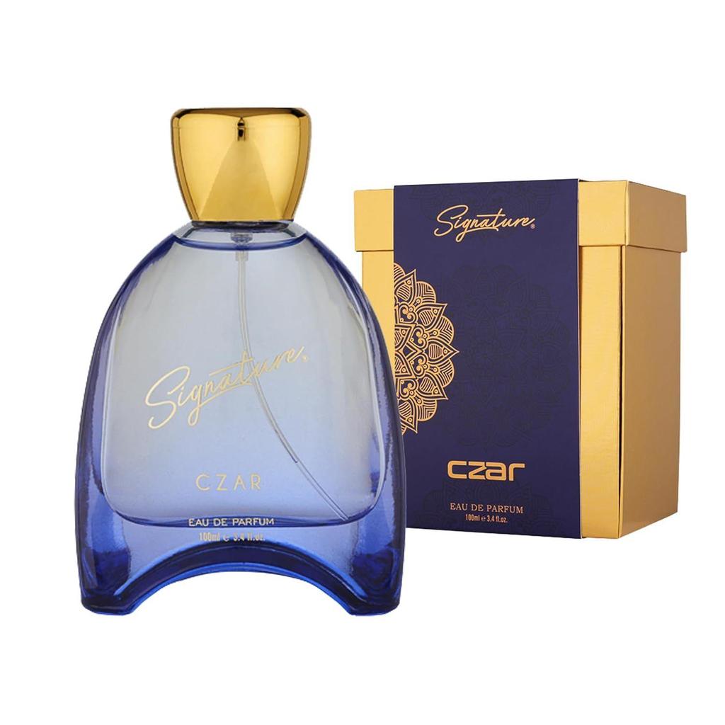 Signature Royal - CZAR Eau de Parfum for Men - 100ml | Long Lasting Luxury Lavender, Patchouli Fragrance, Floral Scent