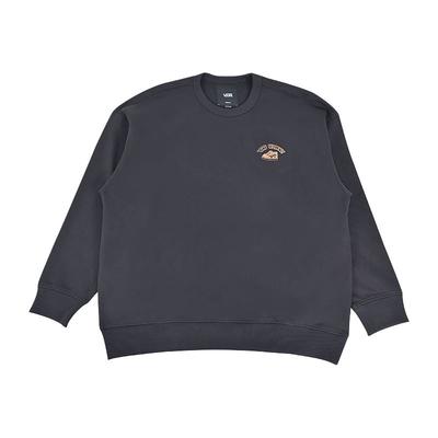 Off The Wall Pullover Crewneck Sweatshirt Men Sweatshirt VN000SPFBLK