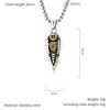 Odin's Spear Valknut Gungnir Viking Necklace For Men with Rune Symbol Raven’s of Odin Labradorite Norse Mythology Pagan Jewelry