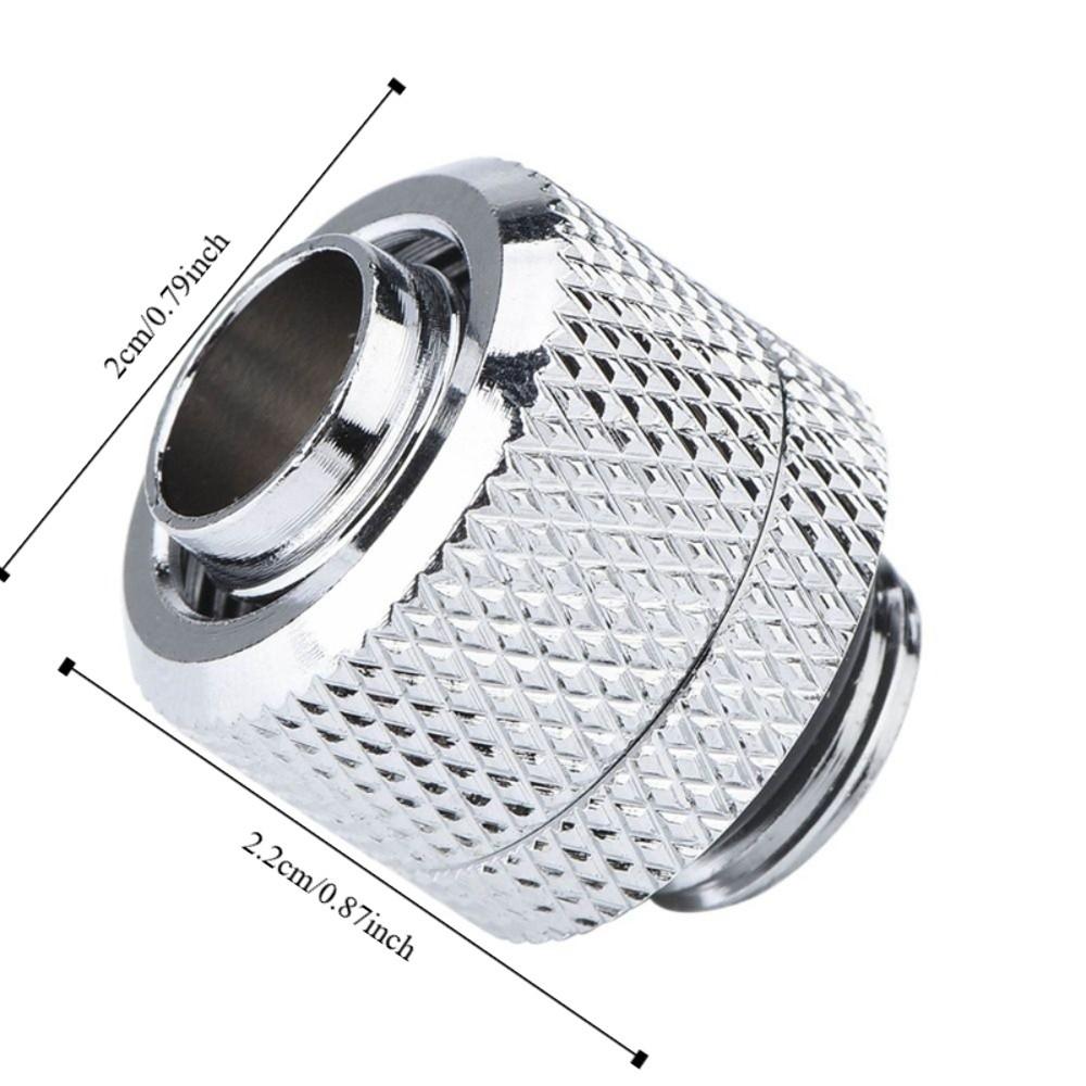 2PCS Two Touch Design Water Cooling Fitting Tighten O-Ring Compression Fitting PC Water Cooling