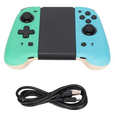 Wireless Game Console Controller Vibration 360 Degrees  Joystick Replacement BT Remote Controller with LED