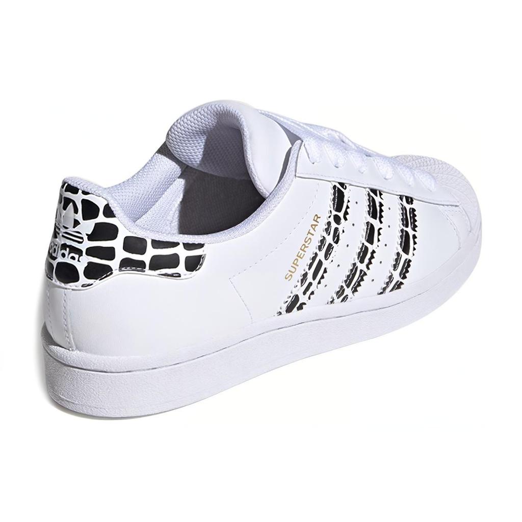 adidas Superstar White Leopard Stripes Women's FV3452