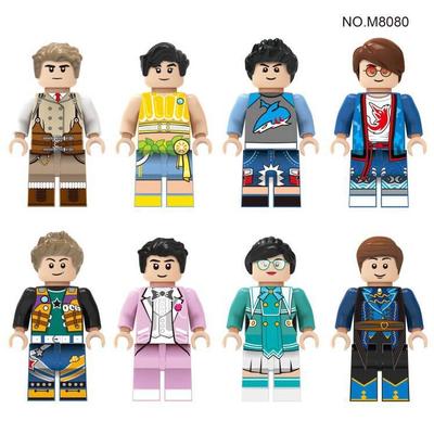 M1636 M8080 M8073 M8127 M8125 8063 Occupational Building Block Minifigures Toy