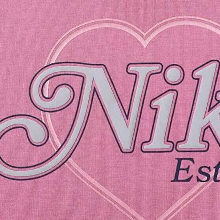 Nike Swoosh Trwały Sportowy Codzienny Dzianinowy Bluza z Kapturem Bluzy dla Dzieci IO2515-643