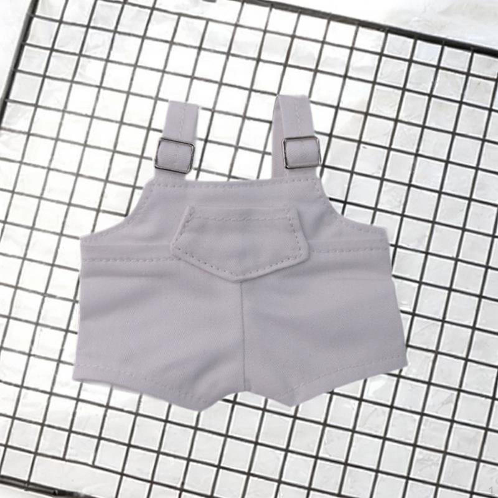 15см 17см плюшевая кукольная одежда, комбинезоны, костюмы своими руками, мультяшные мягкие игрушки, одевалки white