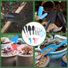 Advent Calendar Gardening Tool Set 24 Days Outdoor Planting Tools for Succulents Care Christmas Gift for Plant Lovers