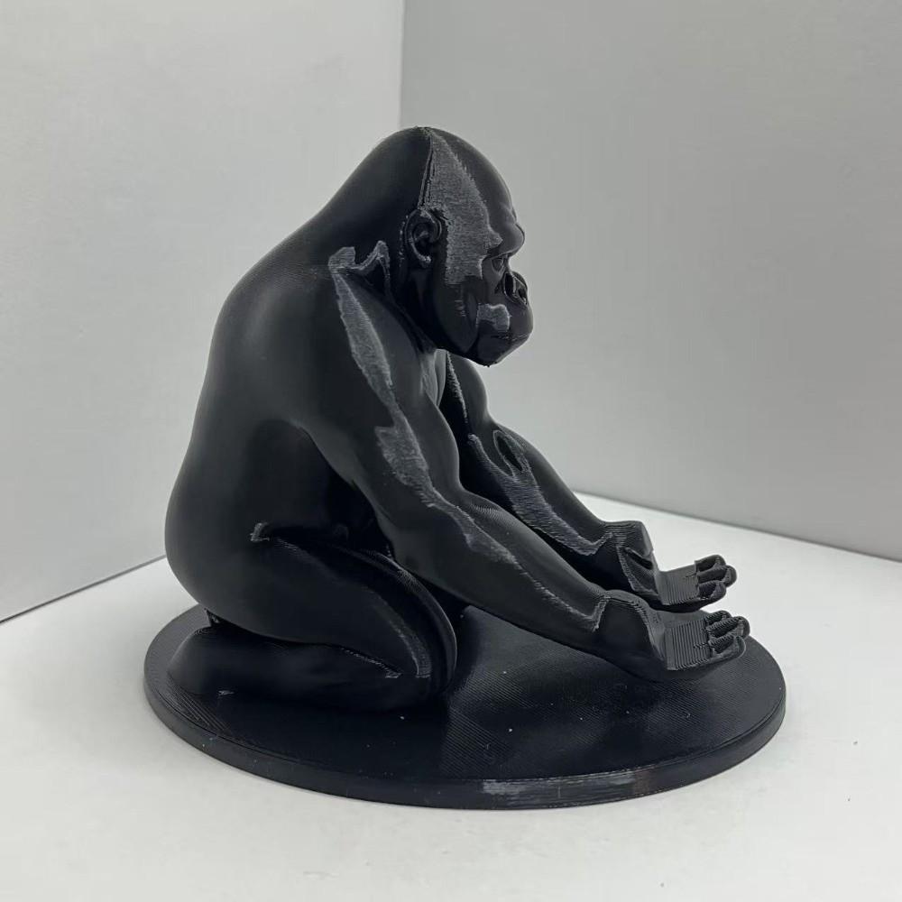 Phone Stand Funny Gorilla-Shaped Stand 3D Printed Decorations Gorilla Ornaments Multi-functional Creative Pen Holder Home Decor