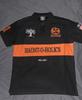 Y2K 3D Embroidered Unisex Polo Collar Casual Sports Top