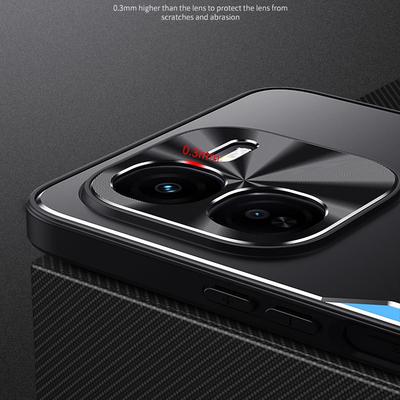 For Vivo iQOO Z9x 5G Case   Aluminum Alloy + TPU Shockproof Phone Cover