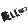 Kamera Gehäuse Schalen Set Griff Daumen Unterseite Gummiabdeckung Ecketikett für Nikon D700 SLR Kamera