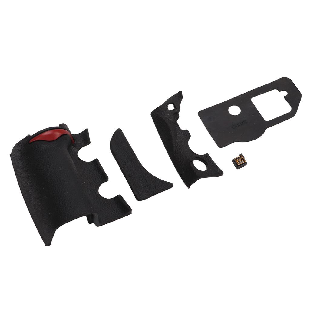 Kamera Gehäuse Schalen Set Griff Daumen Unterseite Gummiabdeckung Ecketikett für Nikon D700 SLR Kamera