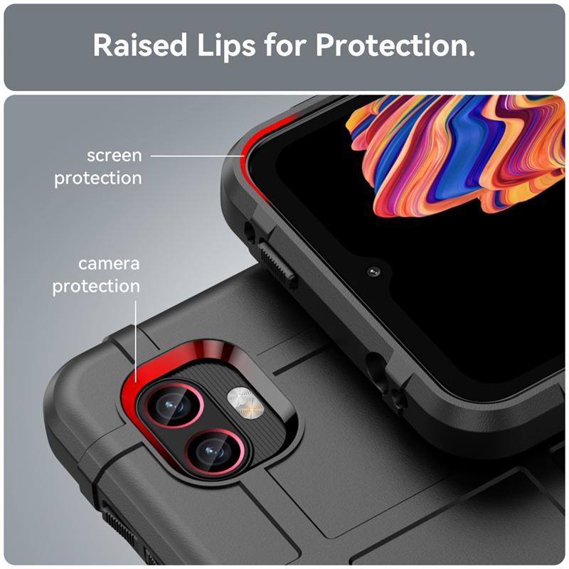 Shockproof Case For Samsung Galaxy XCover6 Pro Back Case For Samsung Galaxy X Cover 6 Pro Cover For Samsung XCover 6 Pro Case