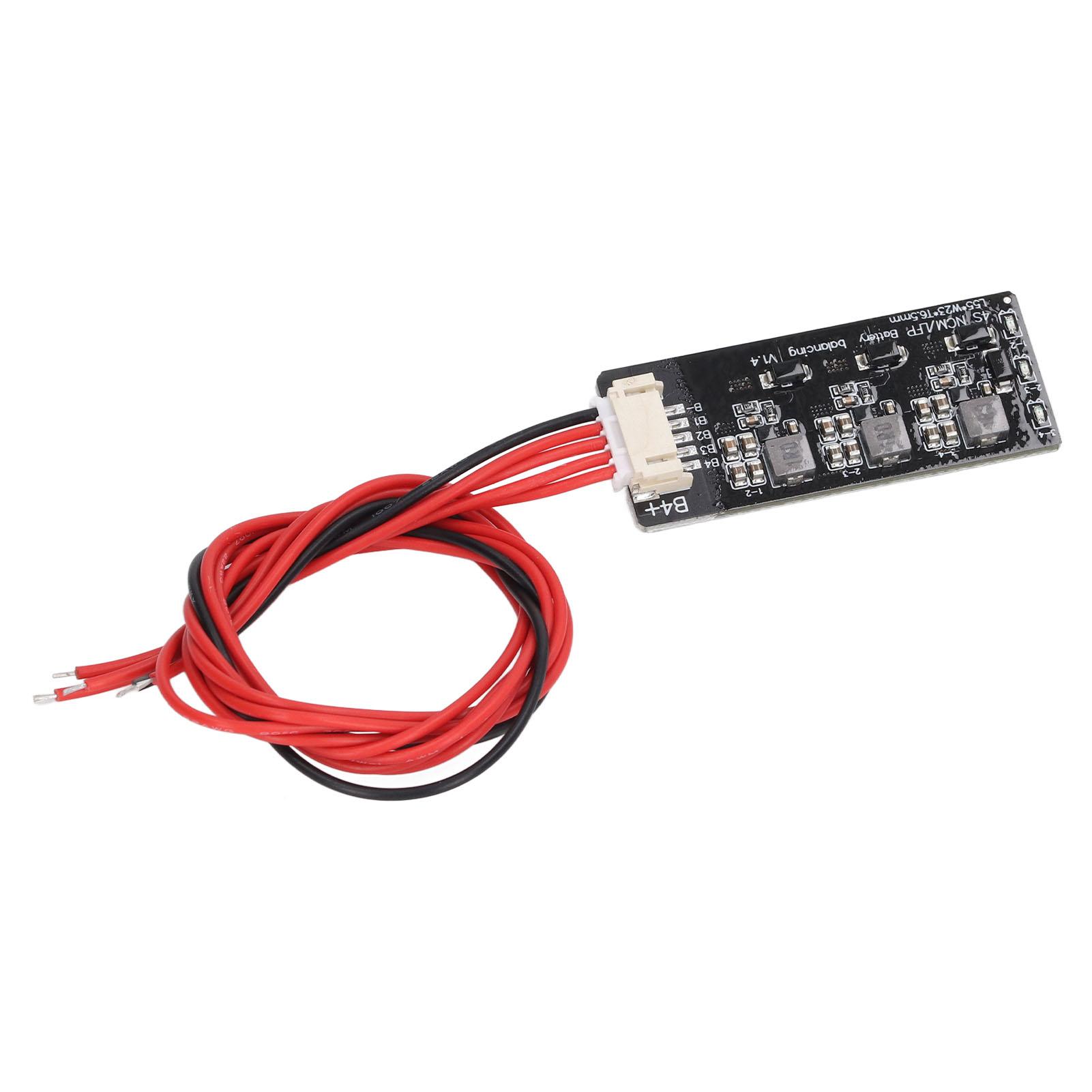 

Акумуляторний активний еквалайзер 2.0В‑4.5В 1.2А Балансувальна плата Модуль балансира з передачею енергії 1 4S