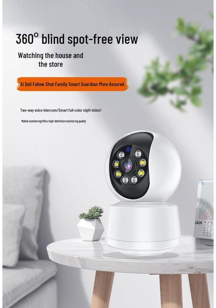 HD Night Vision Indoor WiFi Camera