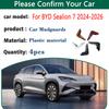 4 Peças Para-lamas de Carro Para BYD Sealion 7 Acessórios 07 EV 2024 2025 2026 Para-lamas Automotivos Protetor de Lama Para-lamas Dianteiros Traseiros Peças de Carro