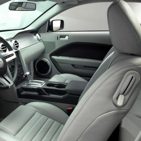 2x Door Panel ert Card Cover Skin (R+L) For Ford Mustang 2005-2009 Black