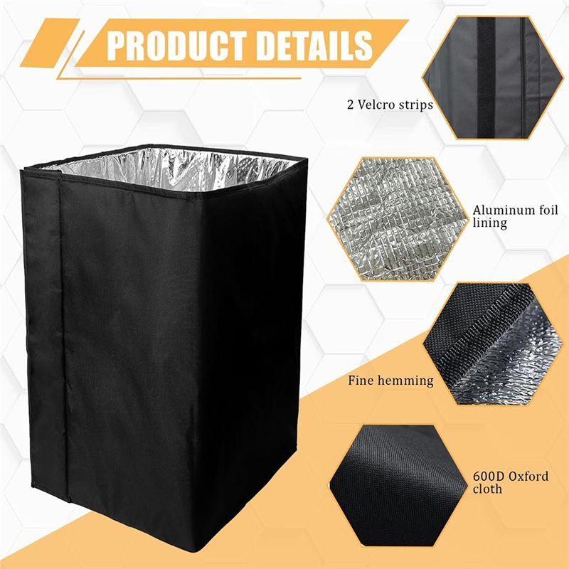 M-Modern-75.2" X 23. 5" Bee Hive Wrap For Winter Warm Windproof, Waterproof Beehive Insulation Wrap Beehive Warmth Cover