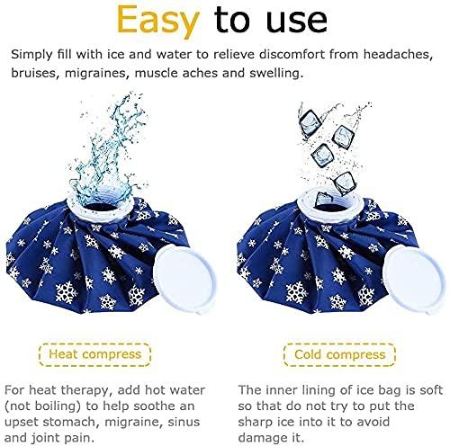 RENESMEE Heating Bag, Heat Bags for Pain Relief with soft velvet hand pocket, hot Gel Pad, Heat Water Bottle -Multi Color (Cold Hot Heating Pad)