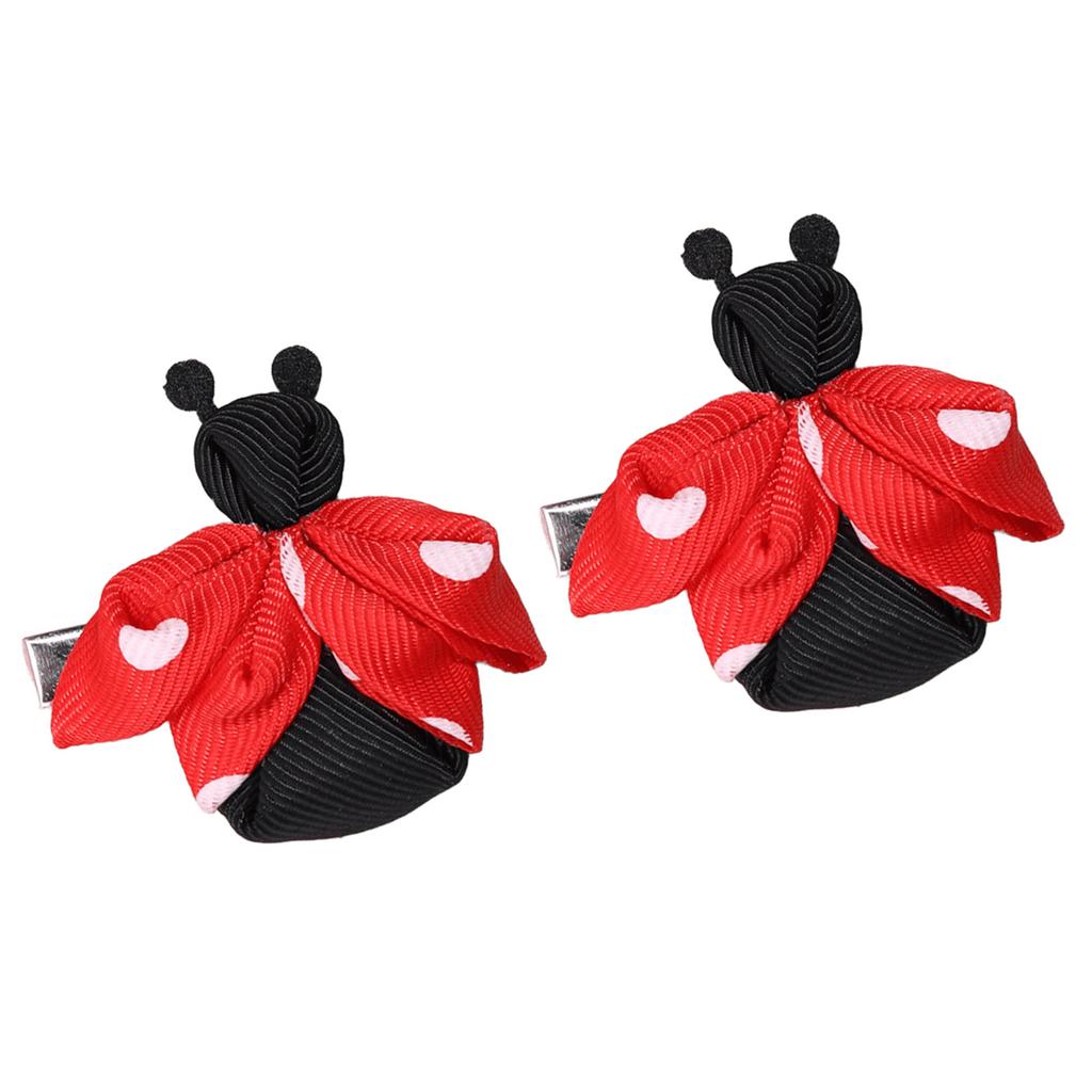 Girls Hair Clip Ladybird Women Kid Hairgrips Colorful Headdress Barrettes Beetle Shape Sweet 2000s Girls Hairpins