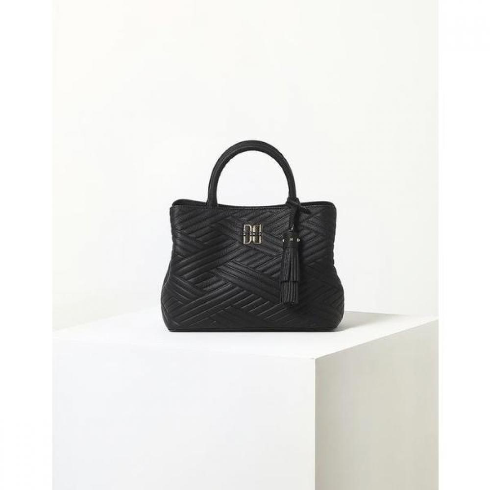 Daks Black Leather Small Tote Bag Dcba0e366