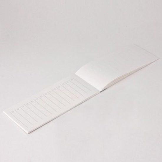 Muji Tanzaku-type Memo Checklist 40 sheets14 linesapproximately 82185 mm